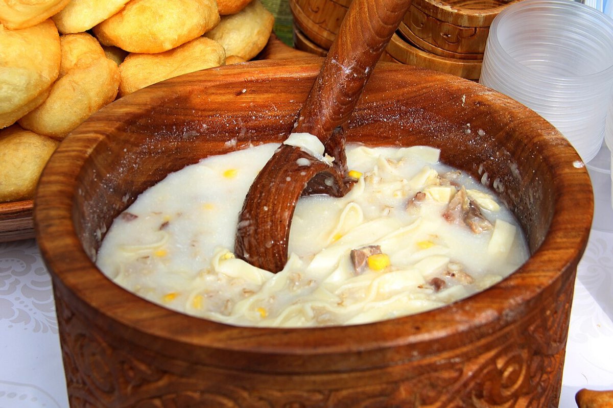Kazakistan'da Nevruz sofrası