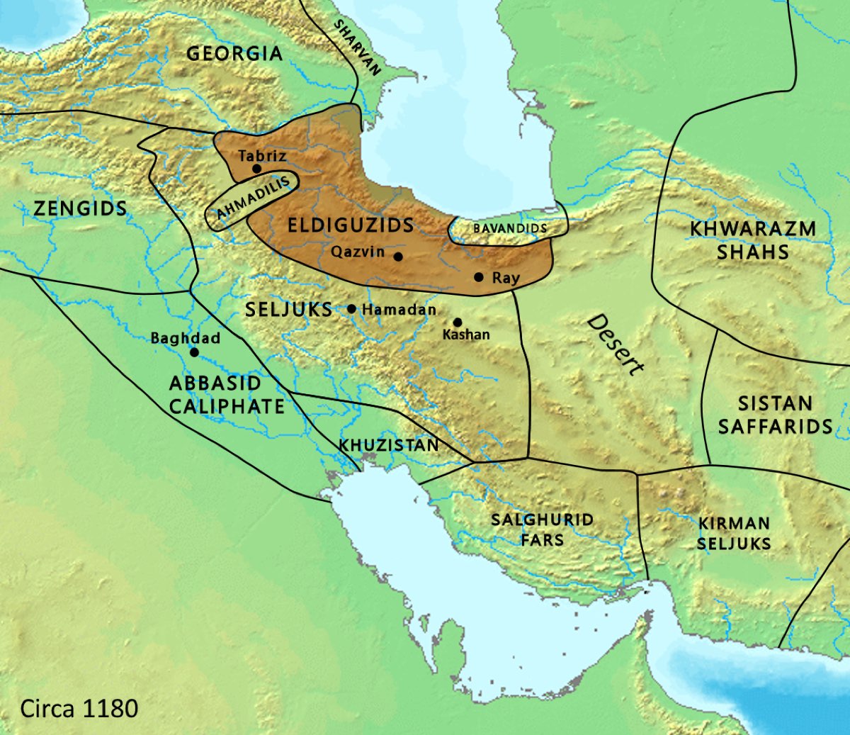 Azerbaycan Atabeyliği: İl-Denizliler (1146-1225)