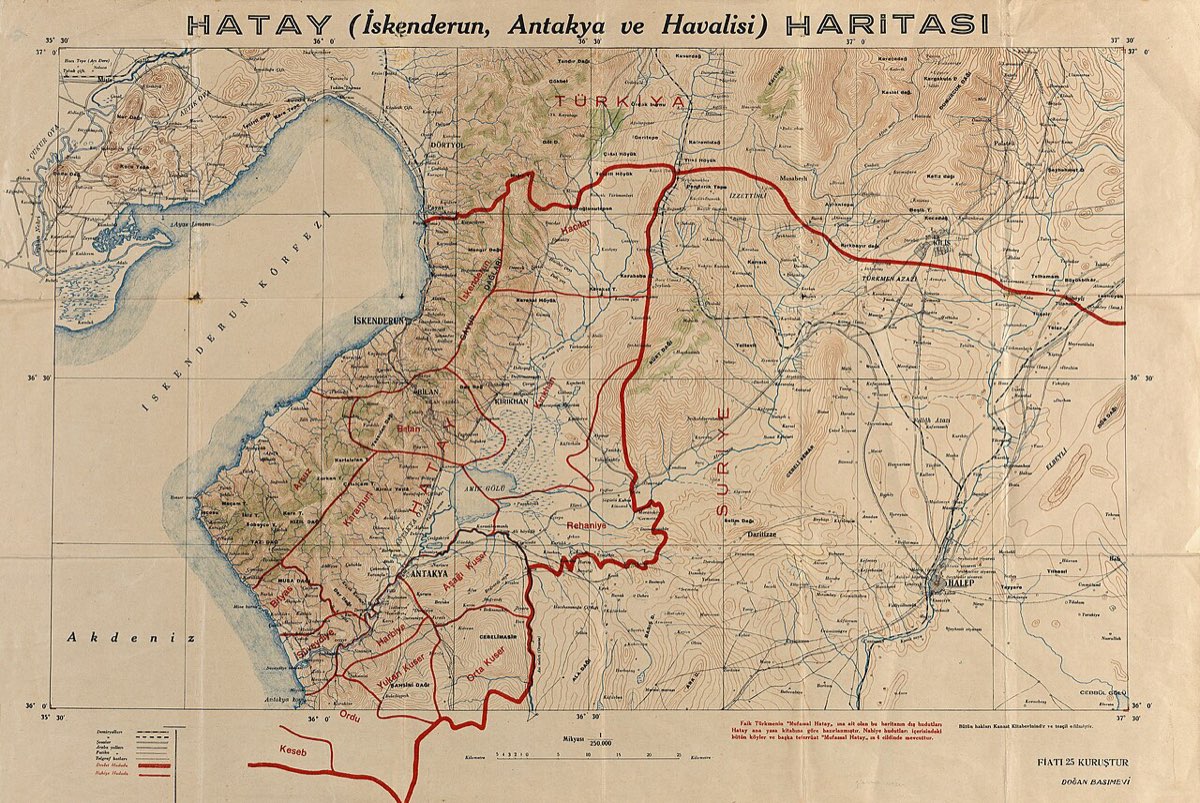 HATAY'IN TÜRKİYE'YE KATILMASI